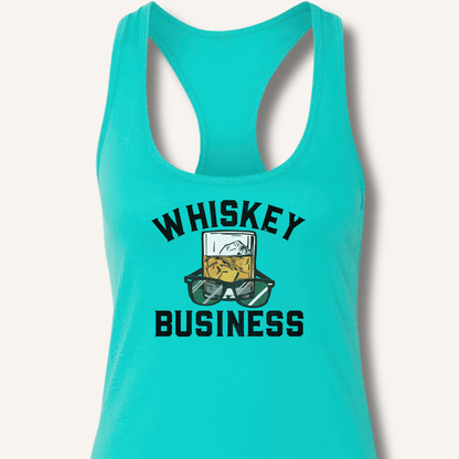 Whiskey Business Racerback Tank - Sip & Shirt