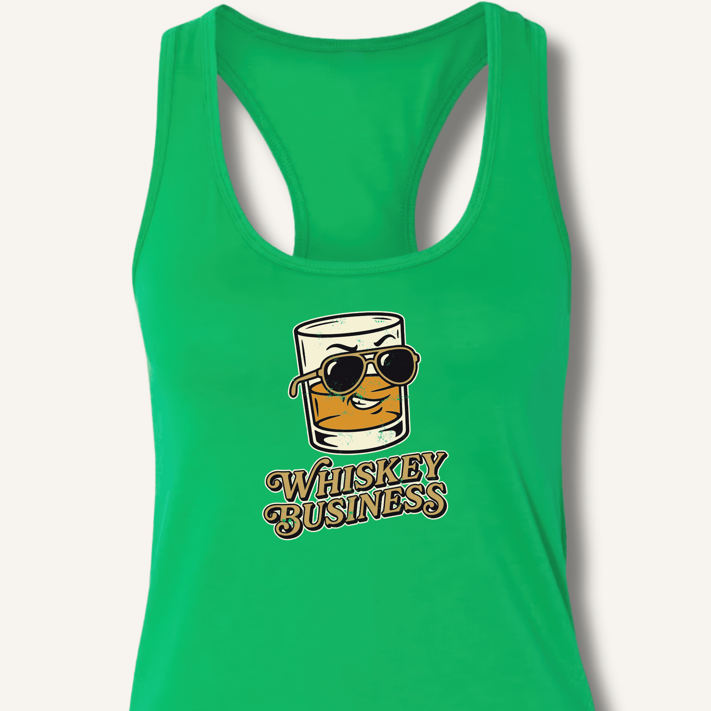 Whiskey Business Racerback Tank - Sip & Shirt