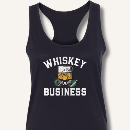 Whiskey Business Racerback Tank - Sip & Shirt