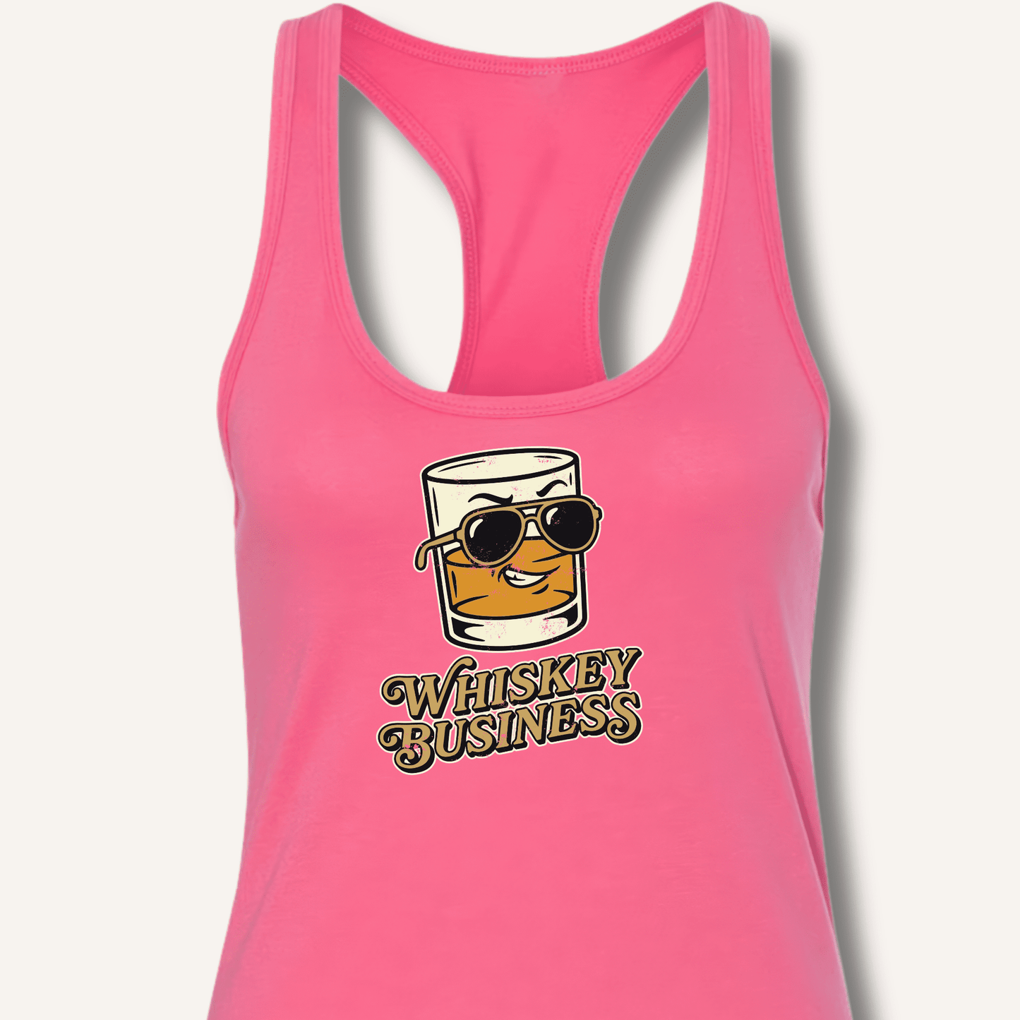 Whiskey Business Racerback Tank - Sip & Shirt