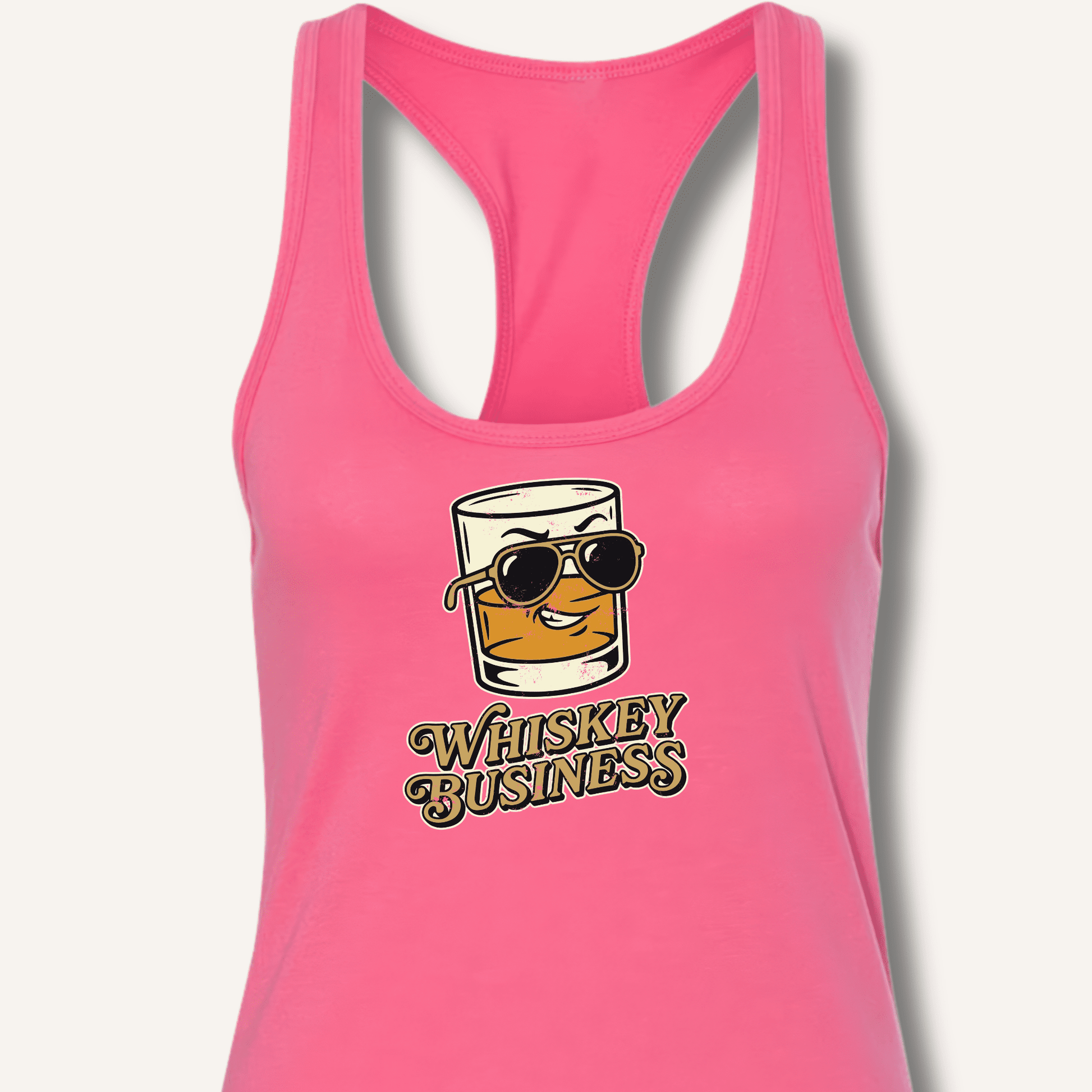 Whiskey Business Racerback Tank - Sip & Shirt