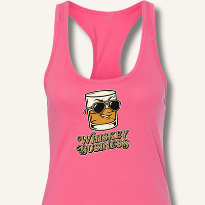 Whiskey Business Racerback Tank - Sip & Shirt