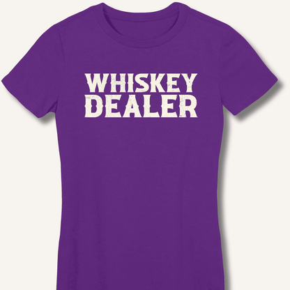 Whiskey Dealer Fitted T-Shirt - Sip & Shirt