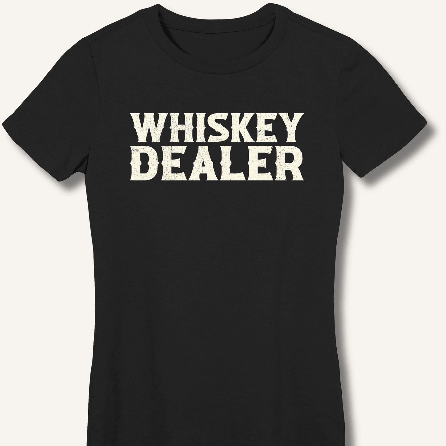 Whiskey Dealer Fitted T-Shirt - Sip & Shirt