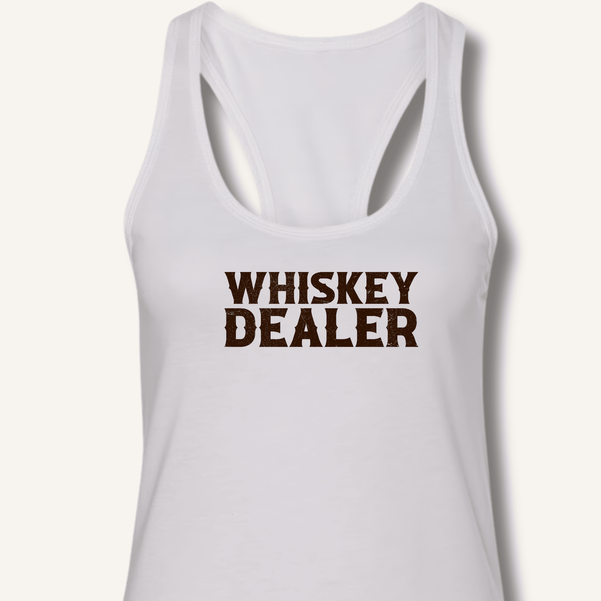 Whiskey Dealer Racerback Tank - Sip & Shirt