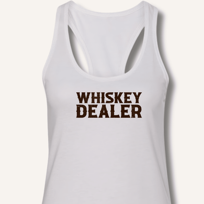 Whiskey Dealer Racerback Tank - Sip & Shirt