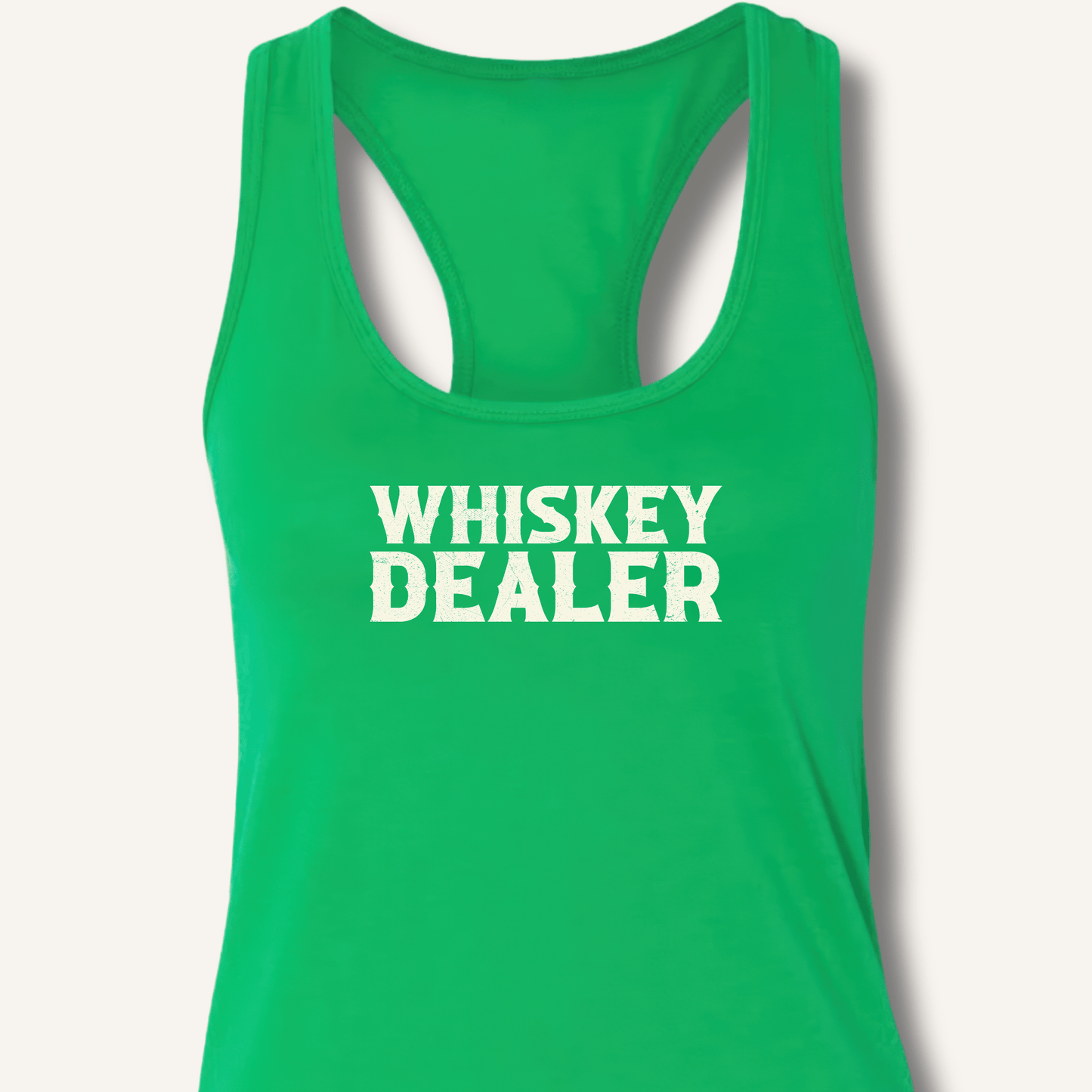 Whiskey Dealer Racerback Tank - Sip & Shirt