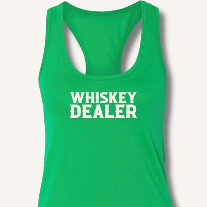 Whiskey Dealer Racerback Tank - Sip & Shirt