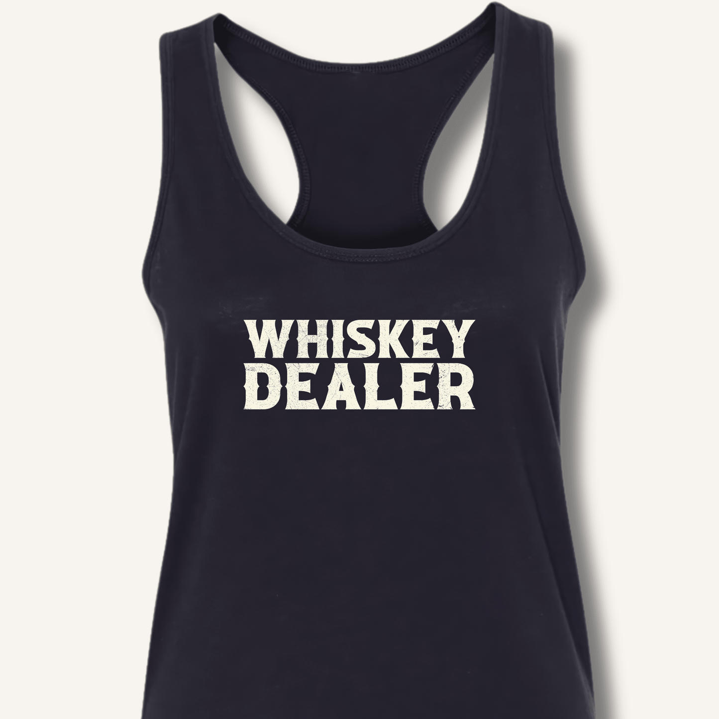 Whiskey Dealer Racerback Tank - Sip & Shirt