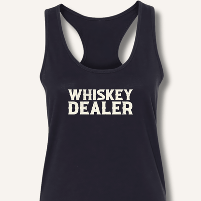 Whiskey Dealer Racerback Tank - Sip & Shirt
