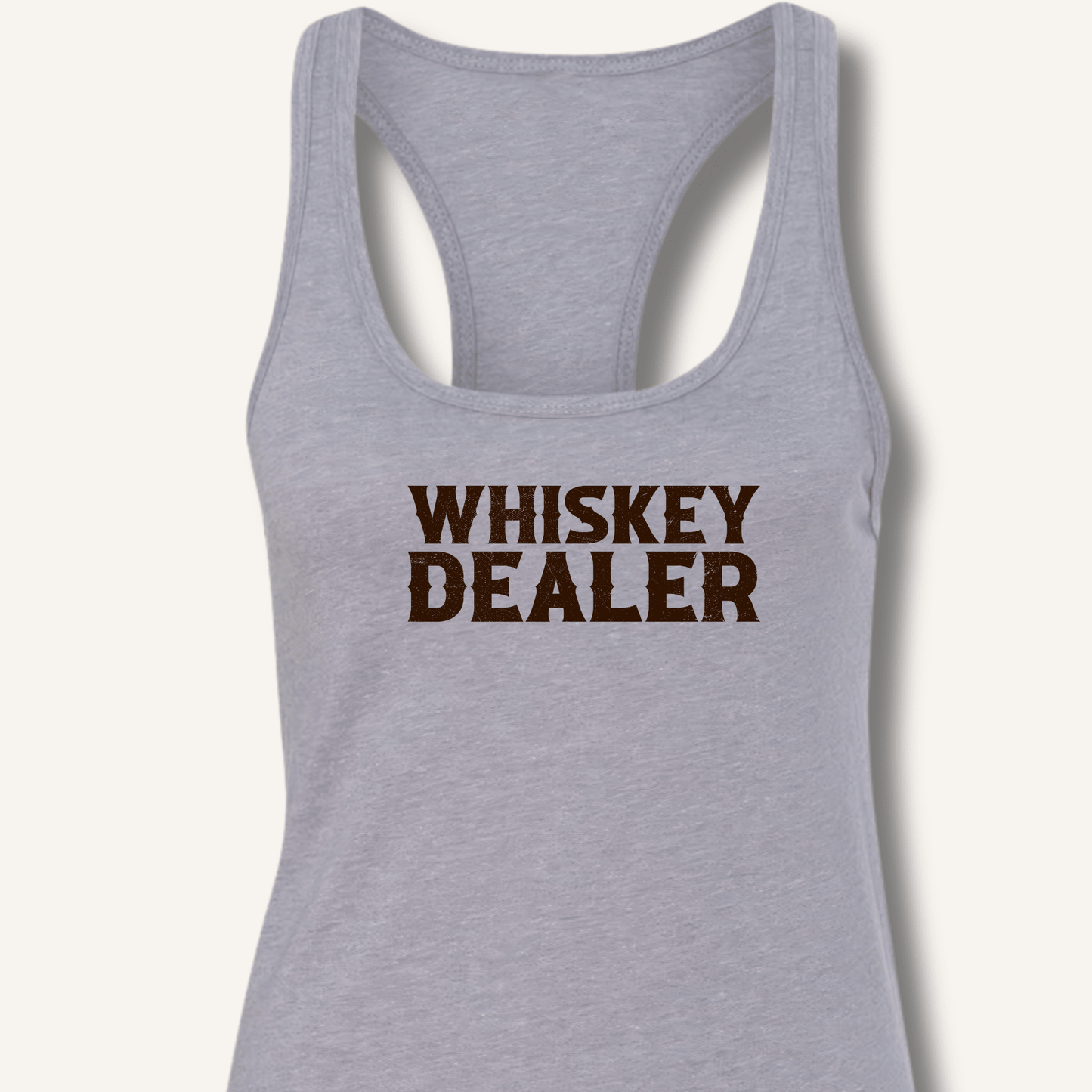 Whiskey Dealer Racerback Tank - Sip & Shirt