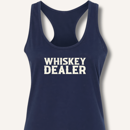 Whiskey Dealer Racerback Tank - Sip & Shirt