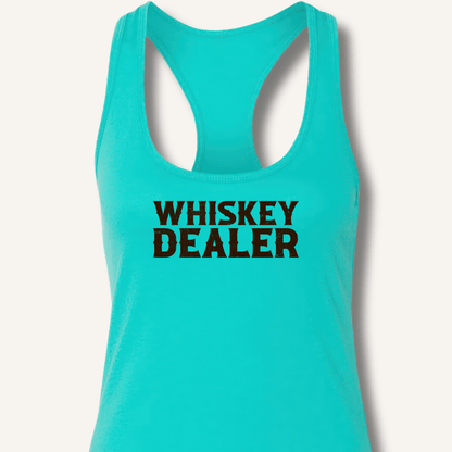 Whiskey Dealer Racerback Tank - Sip & Shirt
