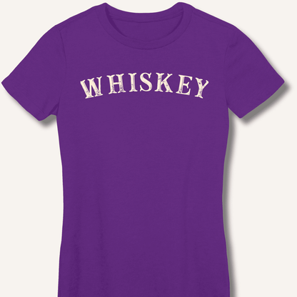 Whiskey Fitted T-Shirt - Sip & Shirt