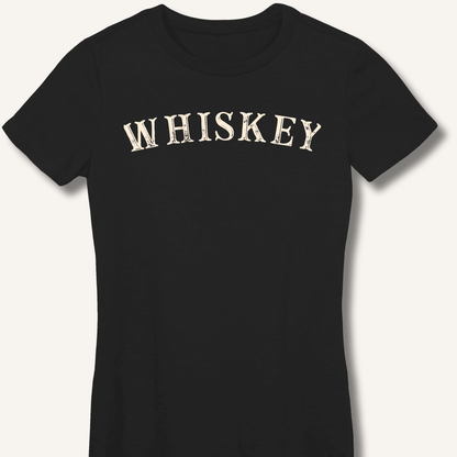 Whiskey Fitted T-Shirt - Sip & Shirt
