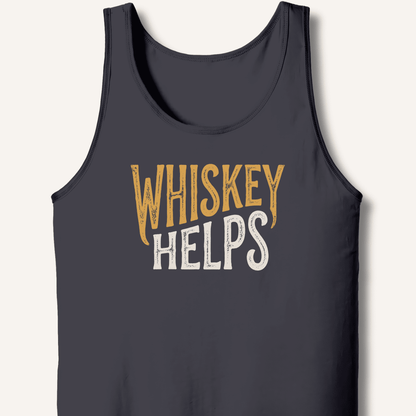 Whiskey Helps Tank - Sip & Shirt