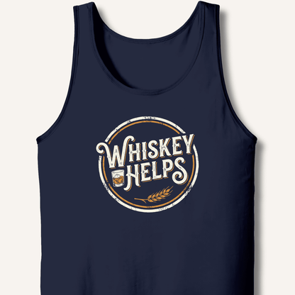 Whiskey Helps Tank - Sip & Shirt