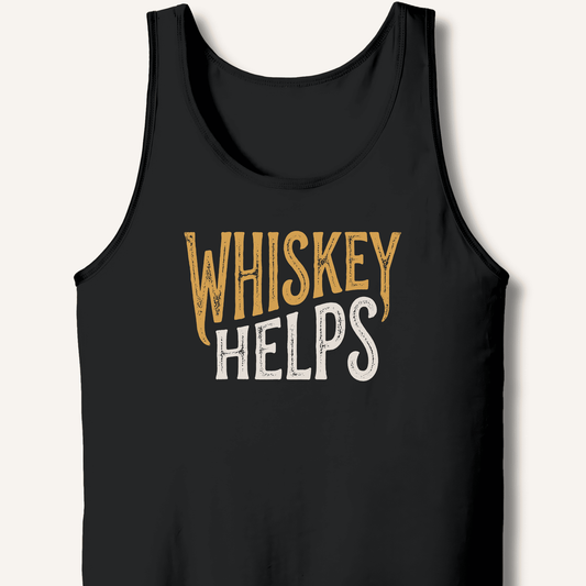 Whiskey Helps Tank - Sip & Shirt
