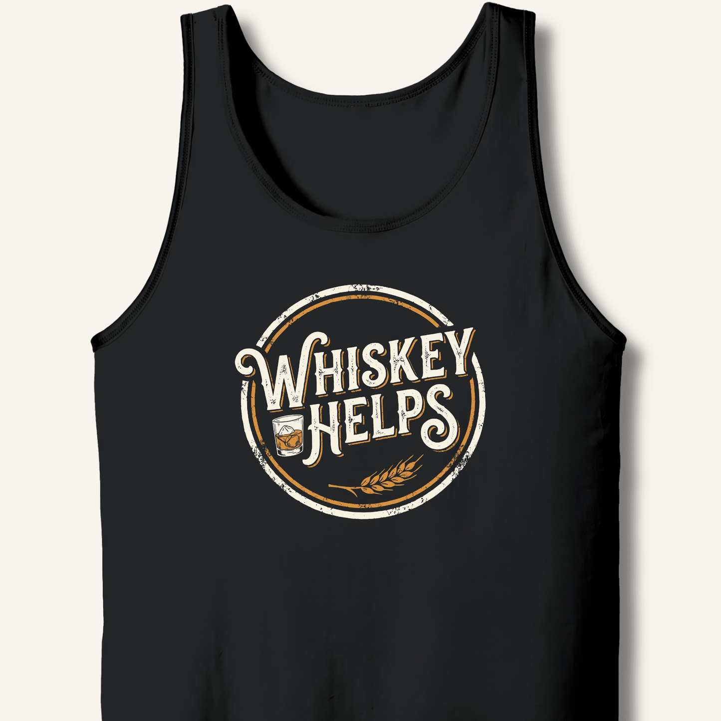 Whiskey Helps Tank - Sip & Shirt