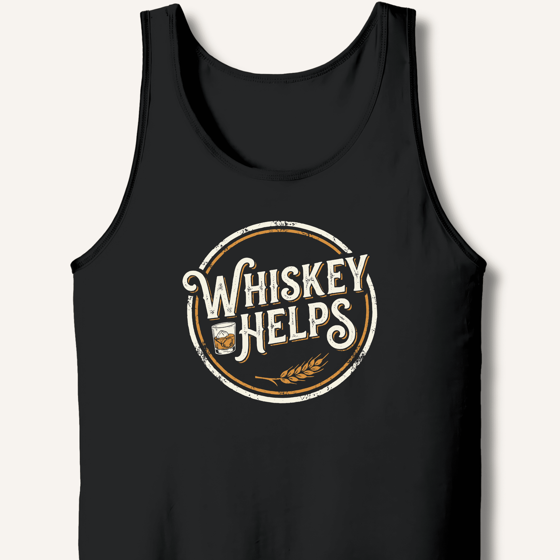 Whiskey Helps Tank - Sip & Shirt