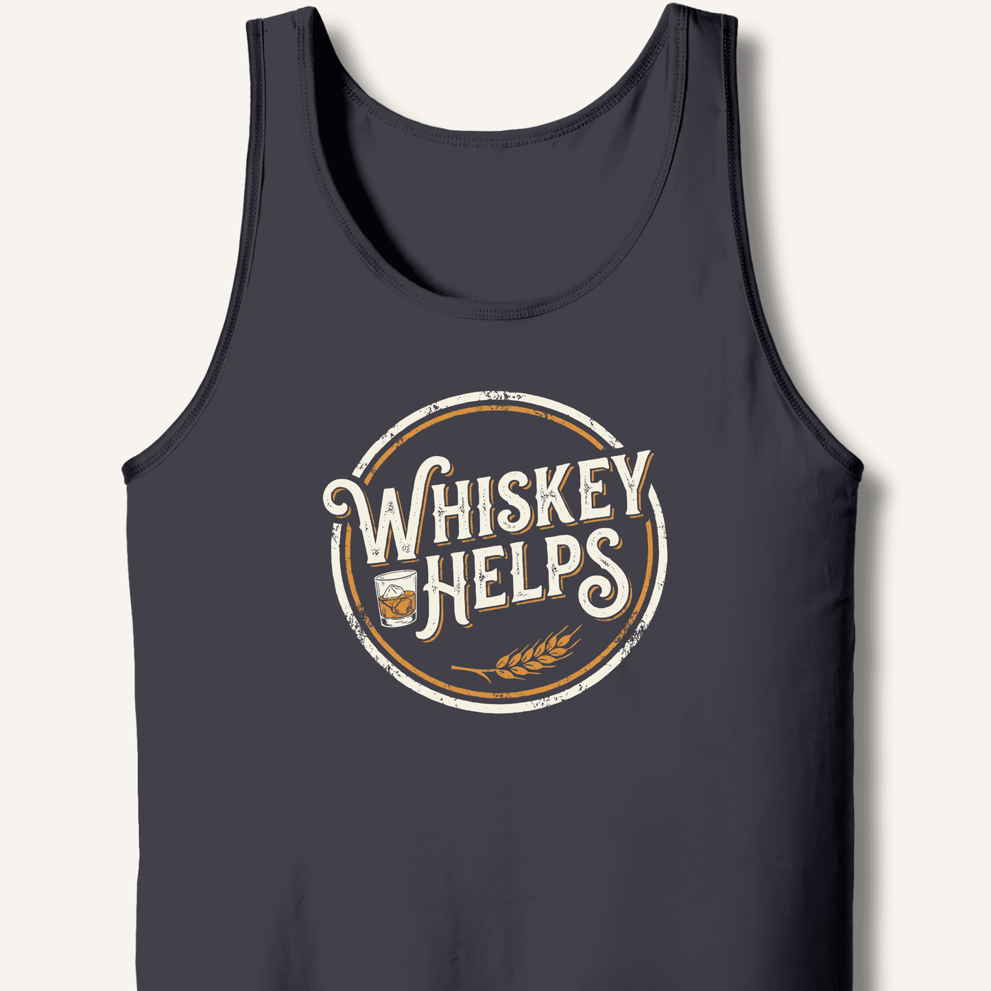 Whiskey Helps Tank - Sip & Shirt