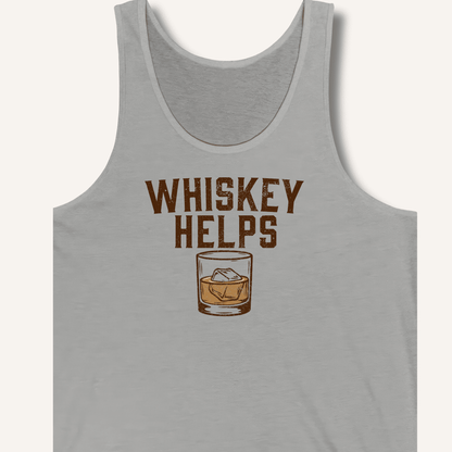 Whiskey Helps Tank - Sip & Shirt