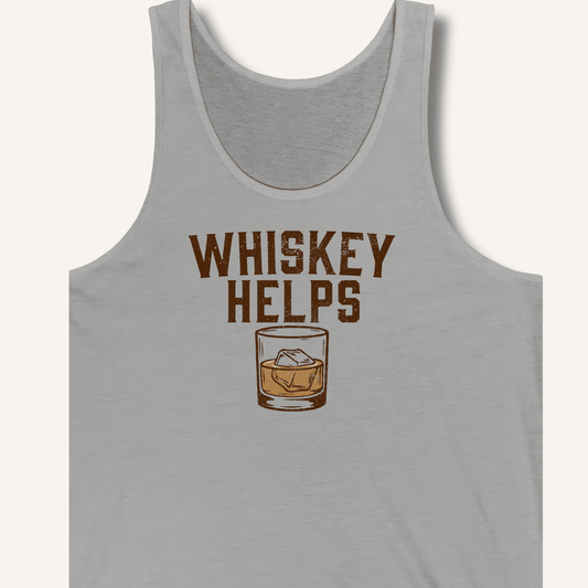 Whiskey Helps Tank - Sip & Shirt
