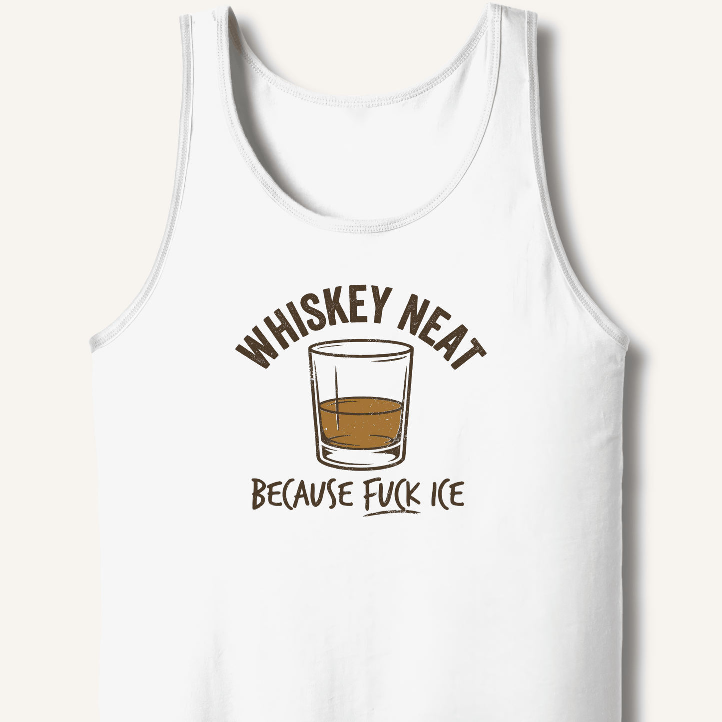 Whiskey Neat Tank - Sip & Shirt