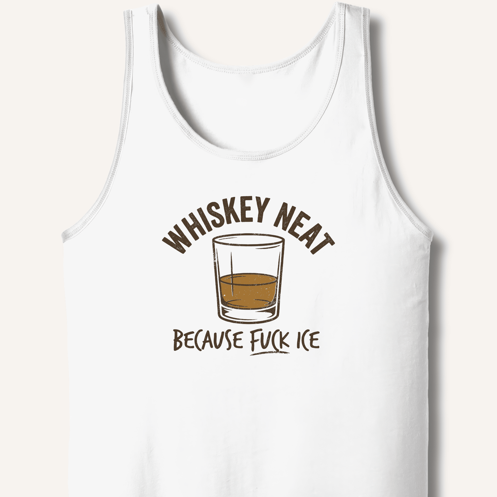 Whiskey Neat Tank - Sip & Shirt