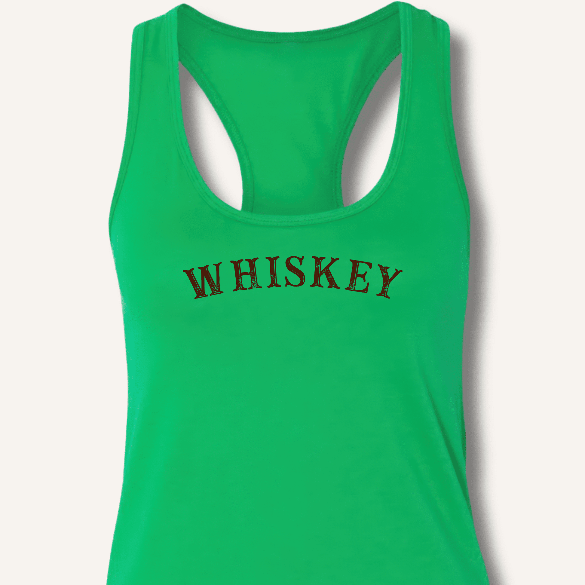Whiskey Racerback Tank - Sip & Shirt