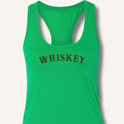 Whiskey Racerback Tank - Sip & Shirt