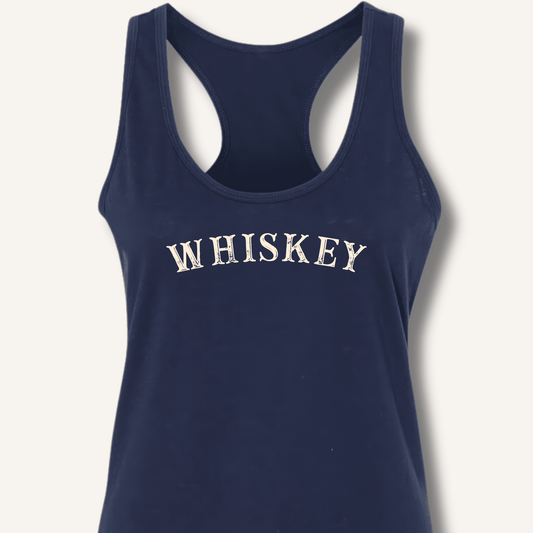 Whiskey Racerback Tank - Sip & Shirt