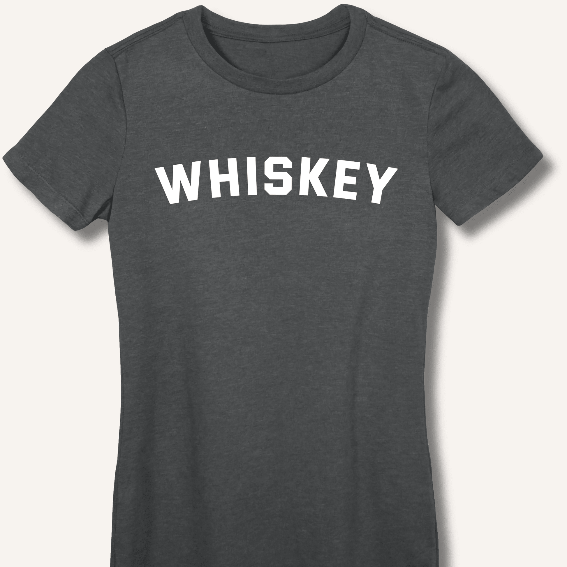 Whiskey T-Shirt Fitted T-Shirt - Sip & Shirt