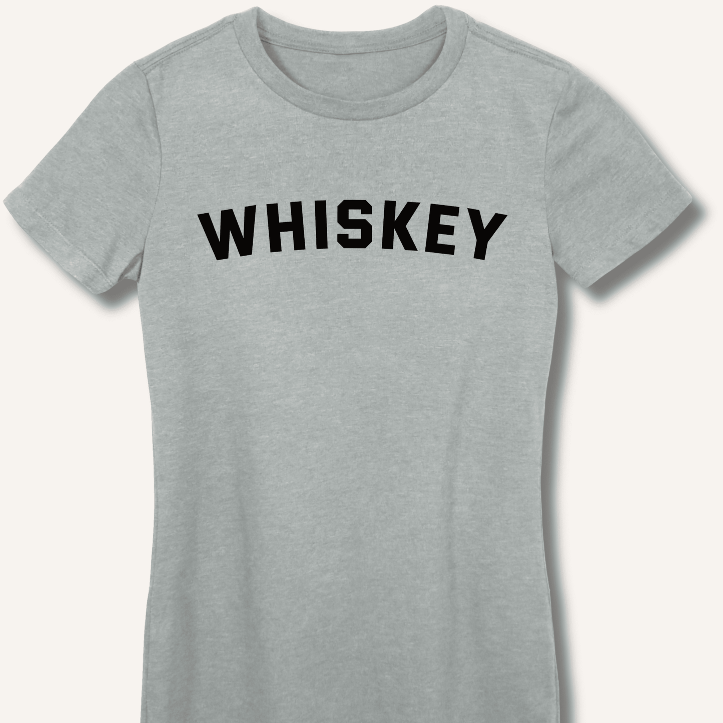 Whiskey T-Shirt Fitted T-Shirt - Sip & Shirt