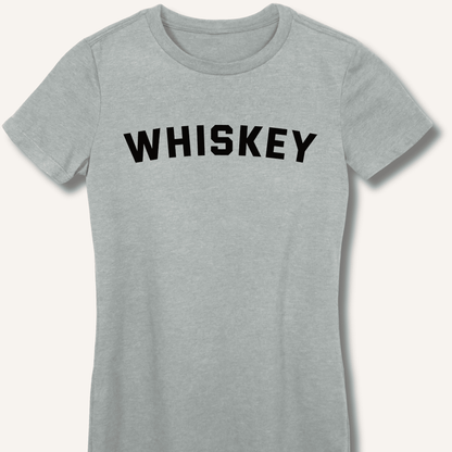 Whiskey T-Shirt Fitted T-Shirt - Sip & Shirt