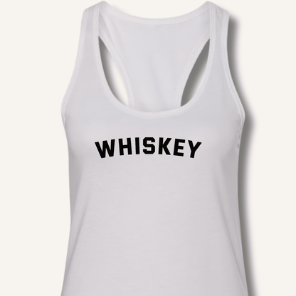Whiskey T-Shirt Racerback Tank - Sip & Shirt