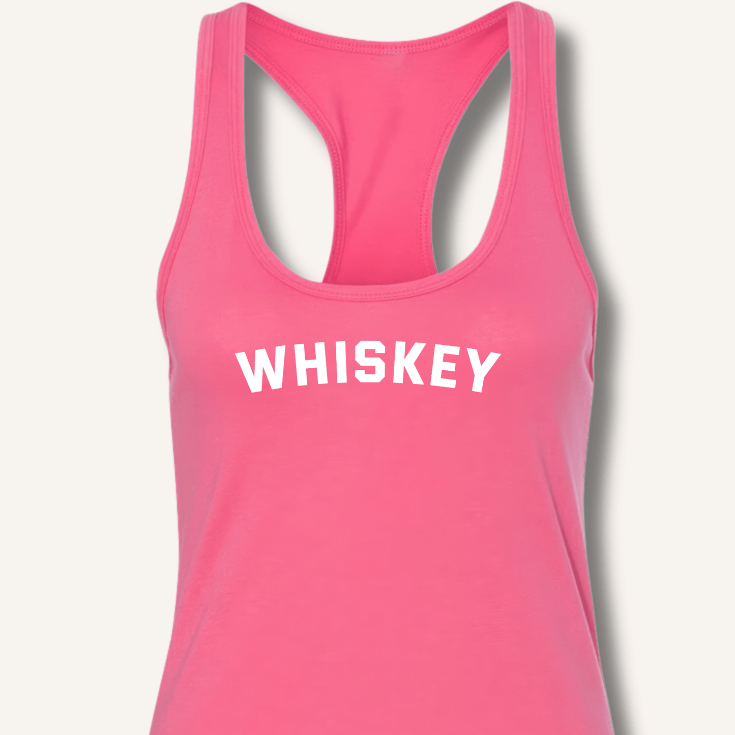 Whiskey T-Shirt Racerback Tank - Sip & Shirt