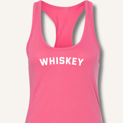 Whiskey T-Shirt Racerback Tank - Sip & Shirt