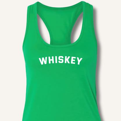 Whiskey T-Shirt Racerback Tank - Sip & Shirt