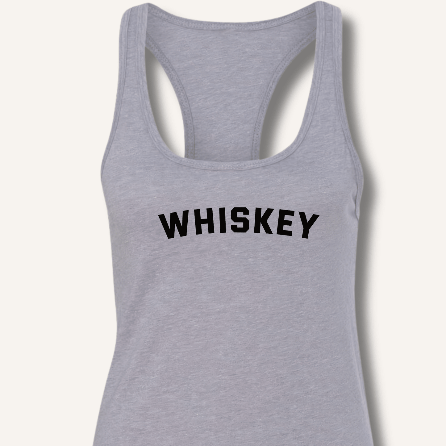 Whiskey T-Shirt Racerback Tank - Sip & Shirt