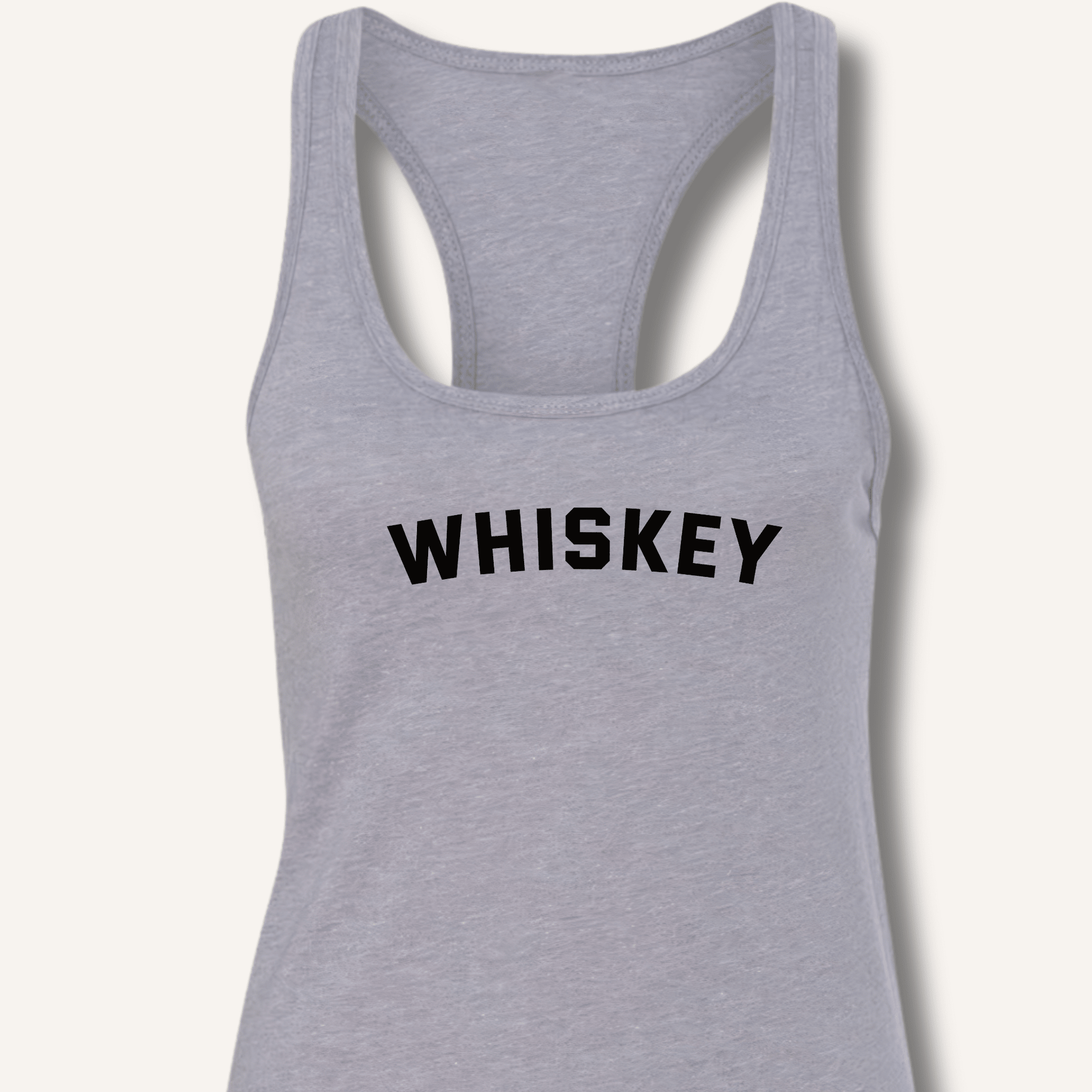 Whiskey T-Shirt Racerback Tank - Sip & Shirt