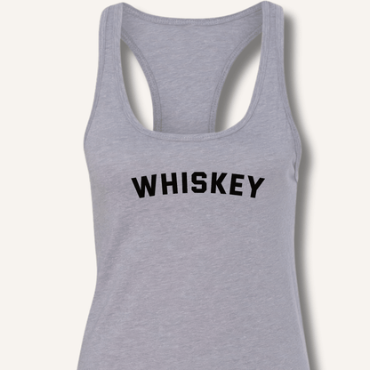 Whiskey T-Shirt Racerback Tank - Sip & Shirt