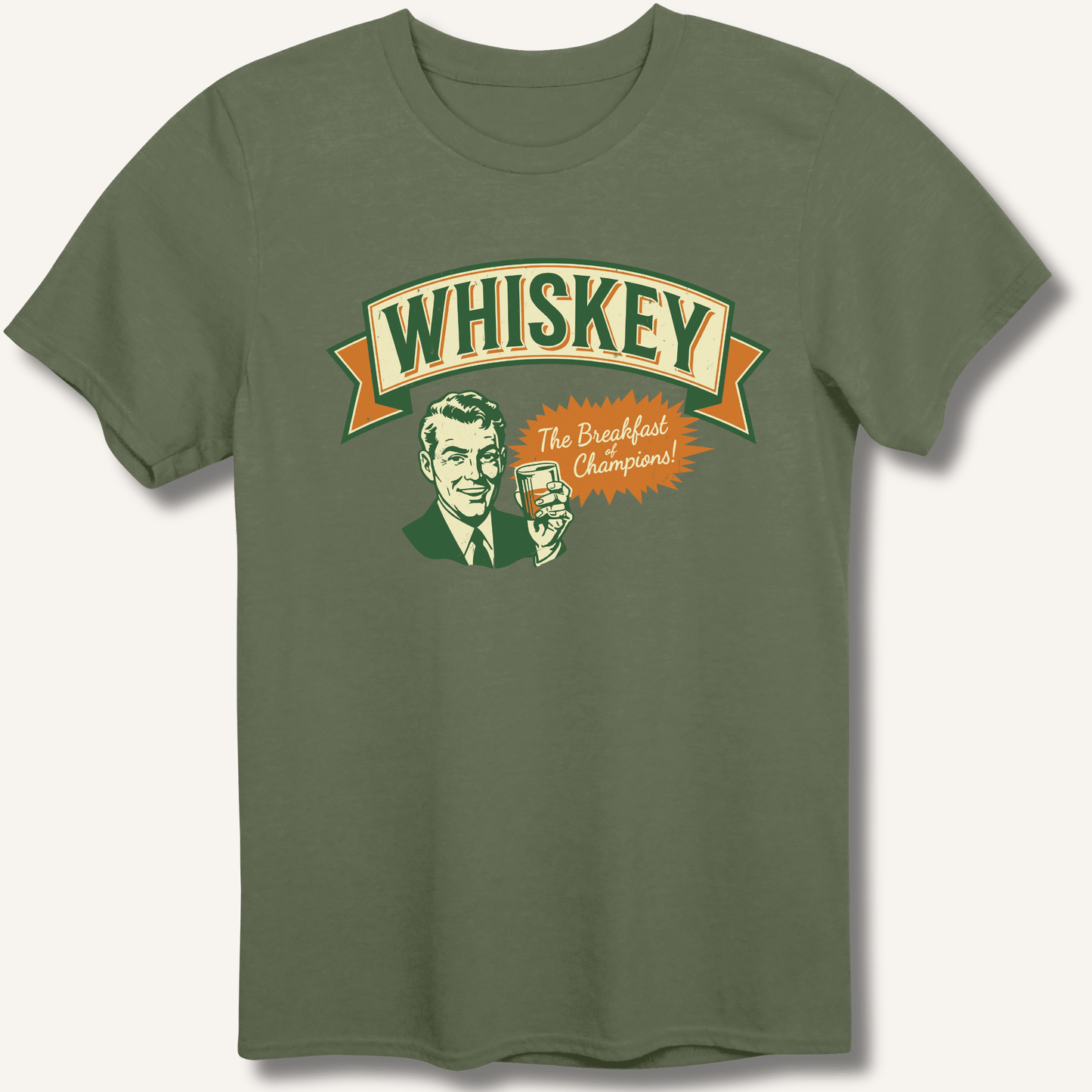 Whiskey: The Breakfast of Champions T-Shirt - Sip & Shirt