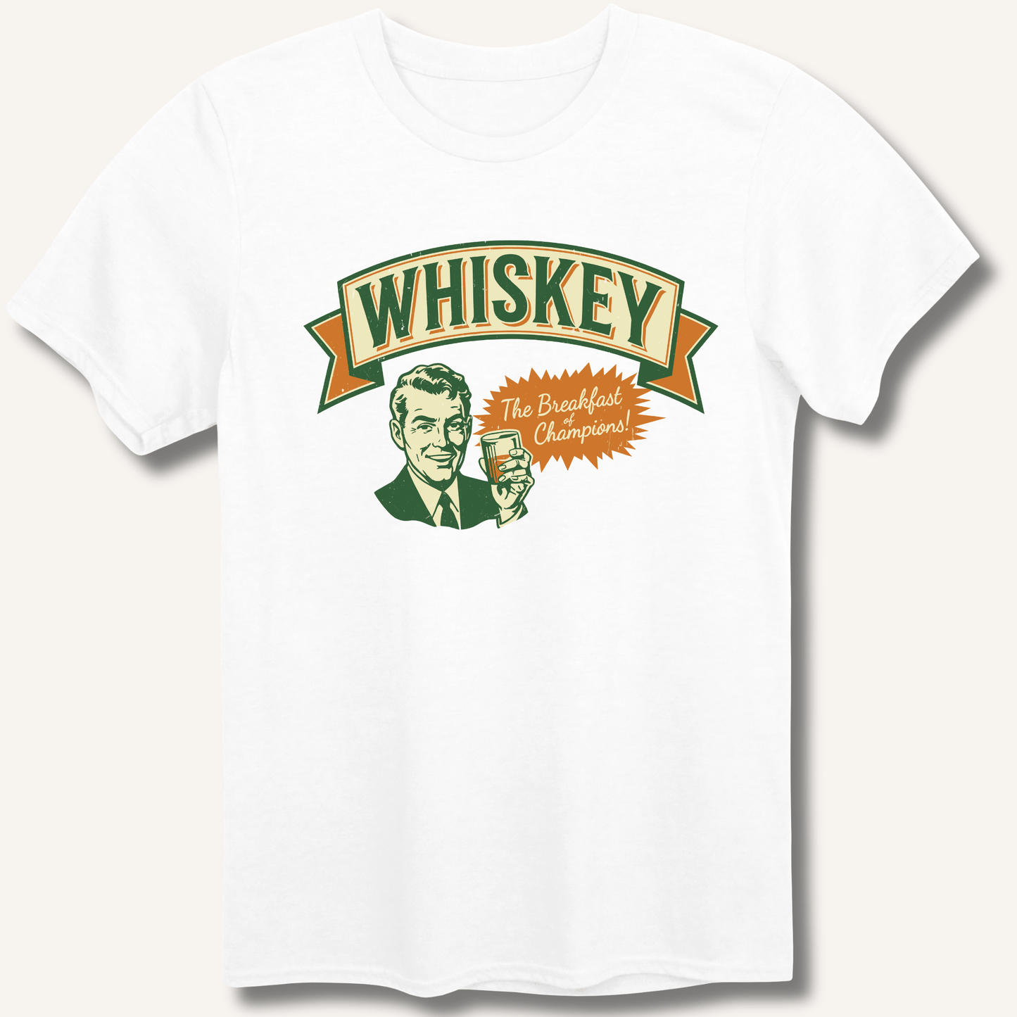 Whiskey: The Breakfast of Champions T-Shirt - Sip & Shirt
