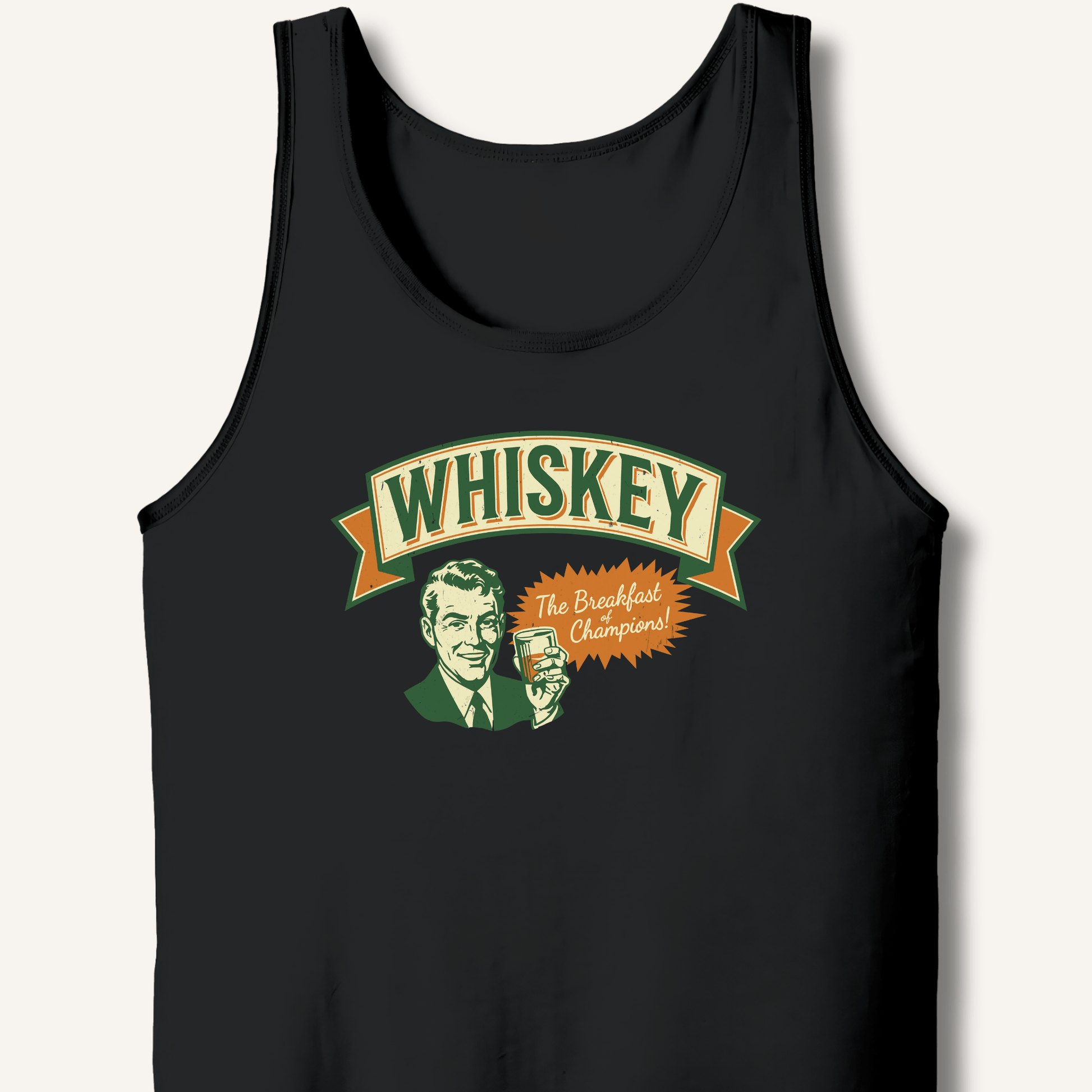 Whiskey: The Breakfast of Champions Tank - Sip & Shirt