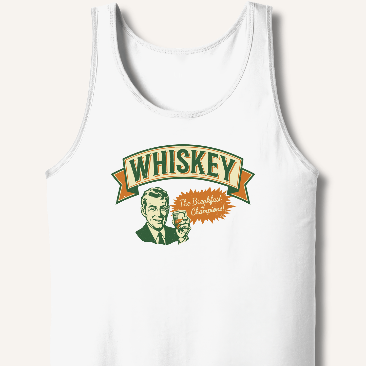 Whiskey: The Breakfast of Champions Tank - Sip & Shirt