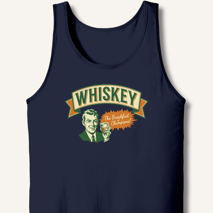 Whiskey: The Breakfast of Champions Tank - Sip & Shirt