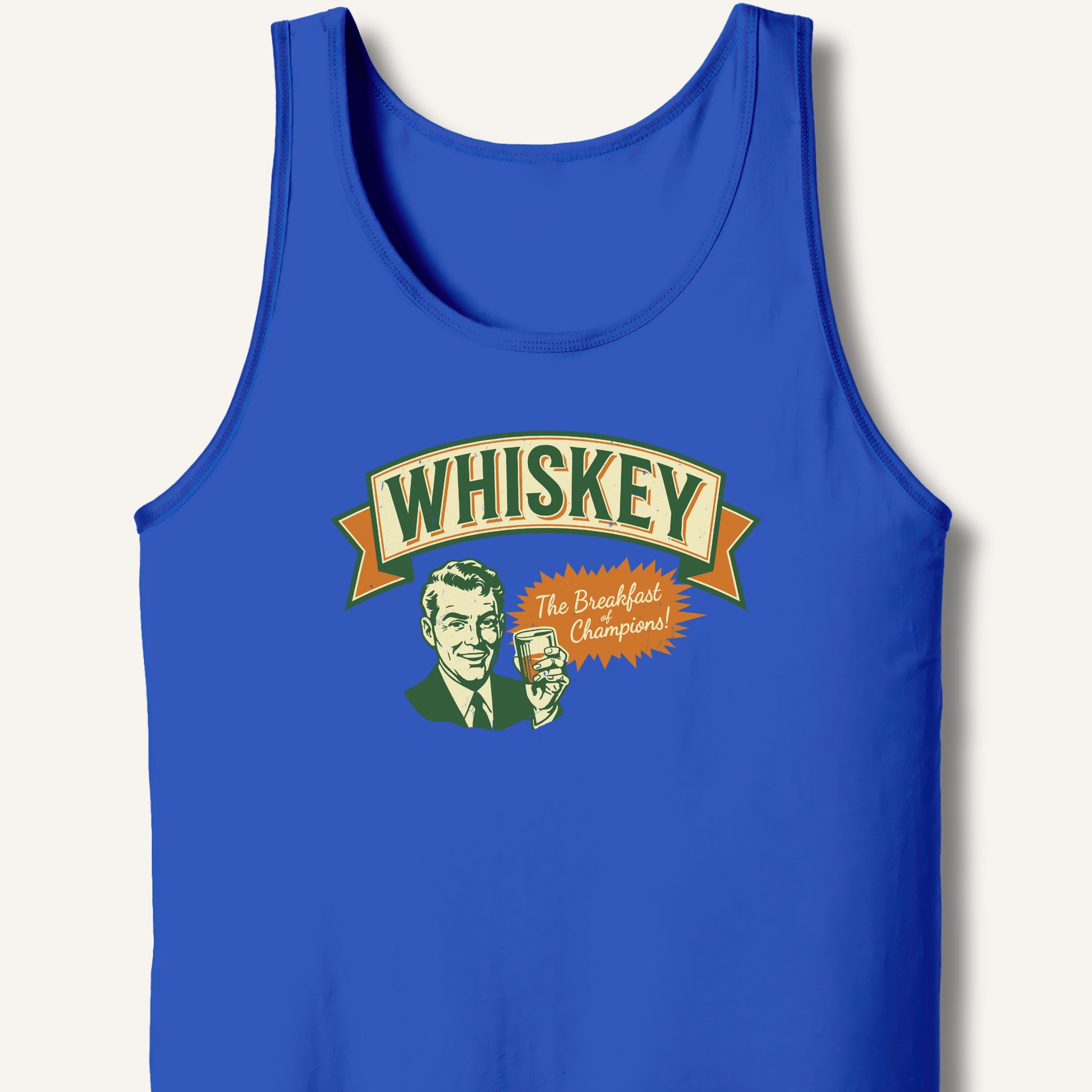 Whiskey: The Breakfast of Champions Tank - Sip & Shirt