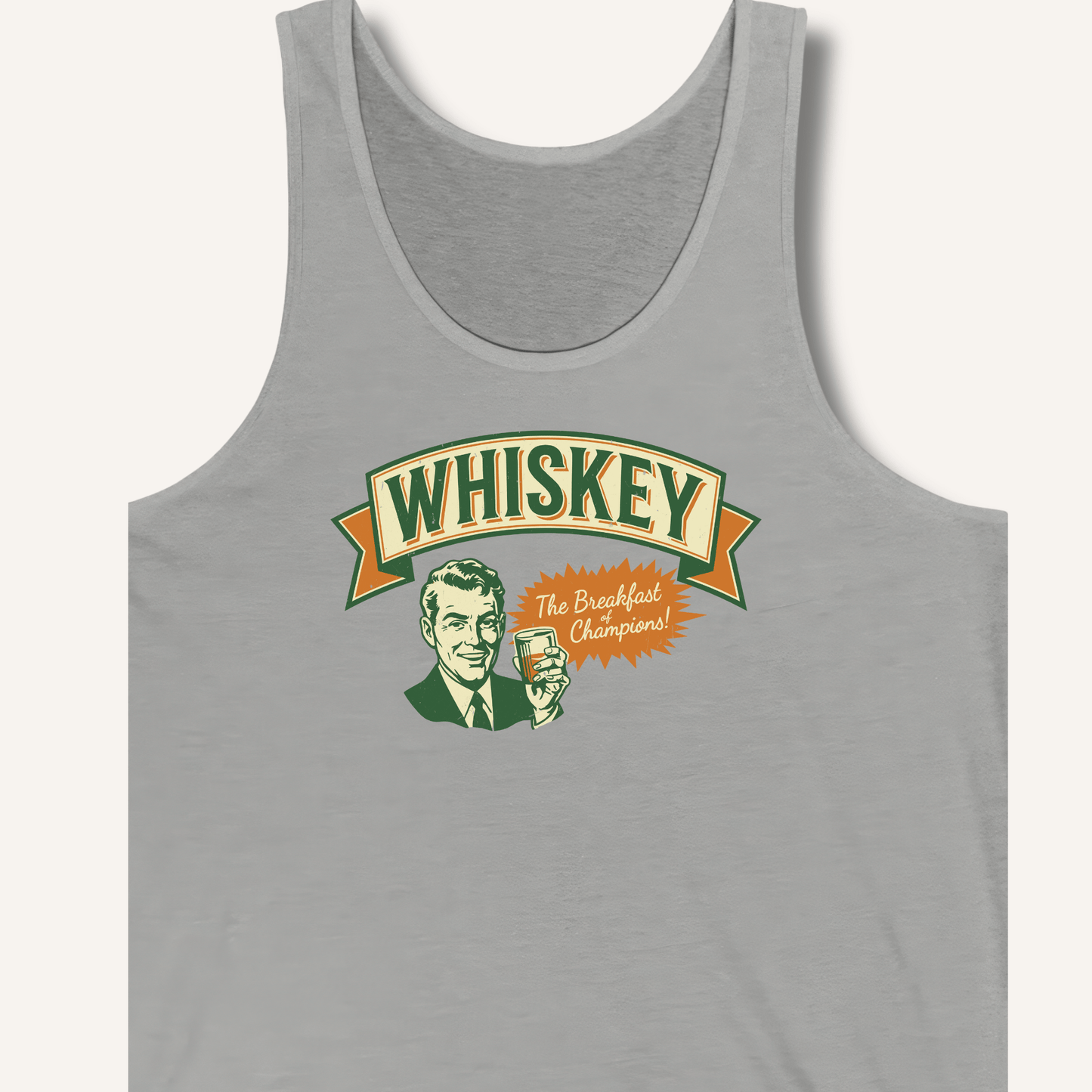 Whiskey: The Breakfast of Champions Tank - Sip & Shirt
