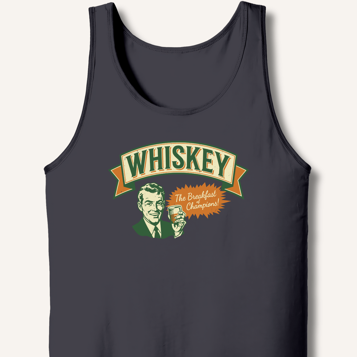 Whiskey: The Breakfast of Champions Tank - Sip & Shirt